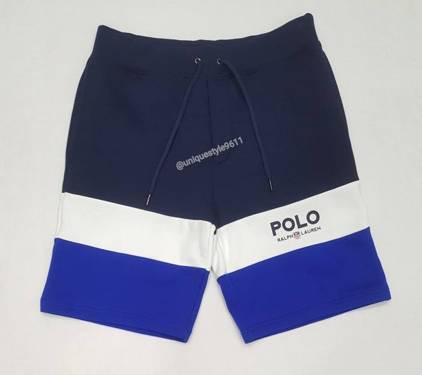 Nwt Polo Ralph Lauren Navy/White/Royal K-Swiss 1967 Shorts - Unique Style