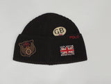 Nwt Polo Ralph Lauren Black GB PRL Riders Skully - Unique Style