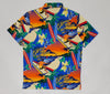 Nwt Polo Ralph Lauren Allover California Polo Print Classic Fit Polo - Unique Style