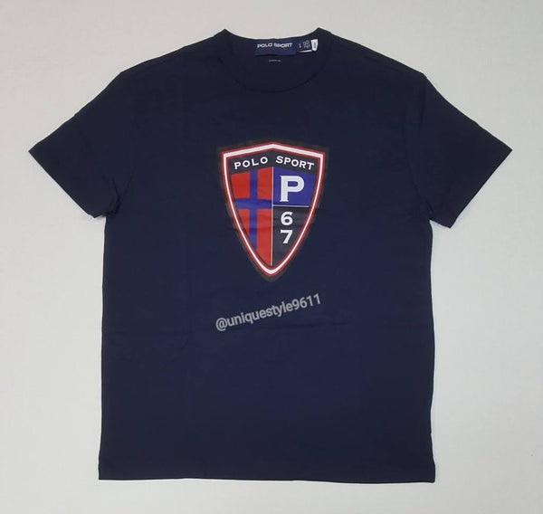 Nwt Polo Sport Navy P67 Classic Fit Tee - Unique Style
