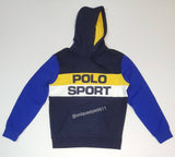 Nwt Polo Ralph Lauren Navy Polo Sport Spellout Pullover Hoodie - Unique Style