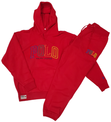 Polo sales red sweatsuit