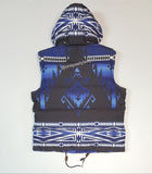 Nwt Polo Ralph Lauren Aztec Convertible Down Vest/Jacket - Unique Style