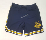 Nwt Polo Ralph Lauren Navy  Track 067 Mesh 9 inch Shorts - Unique Style