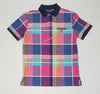 Nwt Polo Sport Plaid Custom Slim Fit Polo - Unique Style