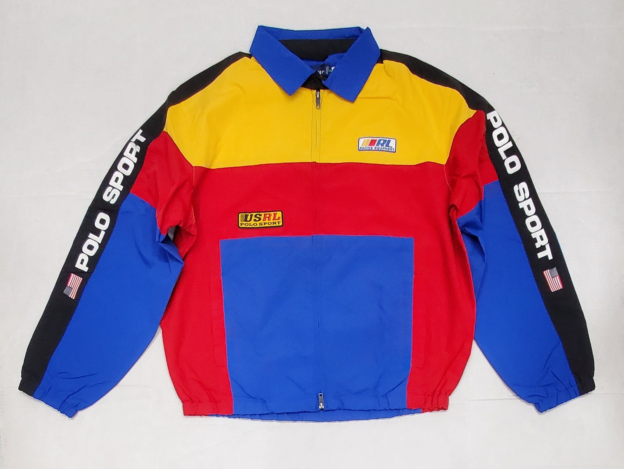 Polo sport jacket blue hot sale