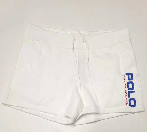 Nwt Polo Ralph Lauren Women's White Spellout Shorts - Unique Style