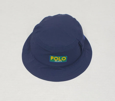Nwt Polo Ralph Lauren Pinstripe American Flag Bucket Hat