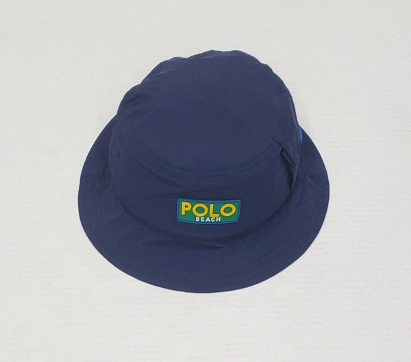 Nwt Polo Ralph Lauren Navy Polo Beach Nylon Bucket Hat - Unique Style