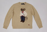 Nwt Polo Ralph Lauren Women's Bandana Bag Teddy Bear Sweater - Unique Style