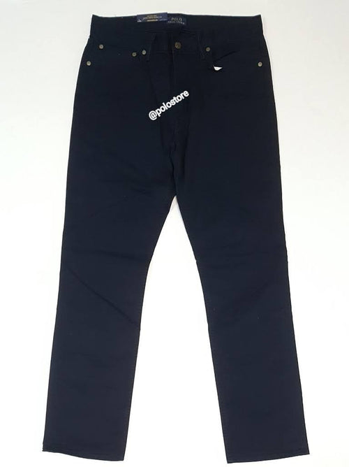 Nwt Polo Ralph Lauren Navy Stretch Slim Straight Fit Pants - Unique Style