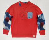 Nwt Polo Ralph Lauren Red Patch Sweatshirt - Unique Style