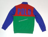 Nwt Polo Ralph Lauren Red/Green Polo Tennis Big Pony American Flag Half Zip Sweatshirt - Unique Style