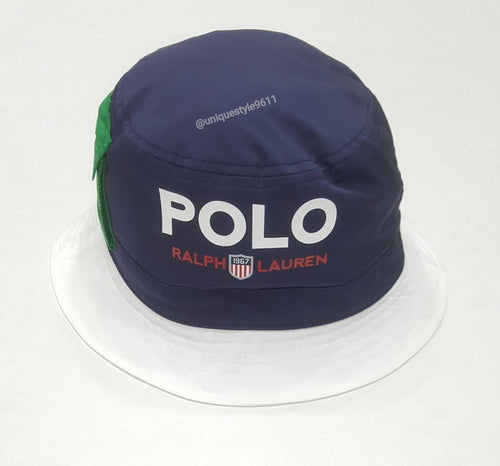 Nwt Polo Ralph Lauren Polo Sport K-Swiss Nylon Pocket Bucket Hat - Unique Style