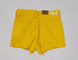 Nwt Polo Ralph Lauren Women's Yellow Rips Crosby Relaxed Shorts - Unique Style