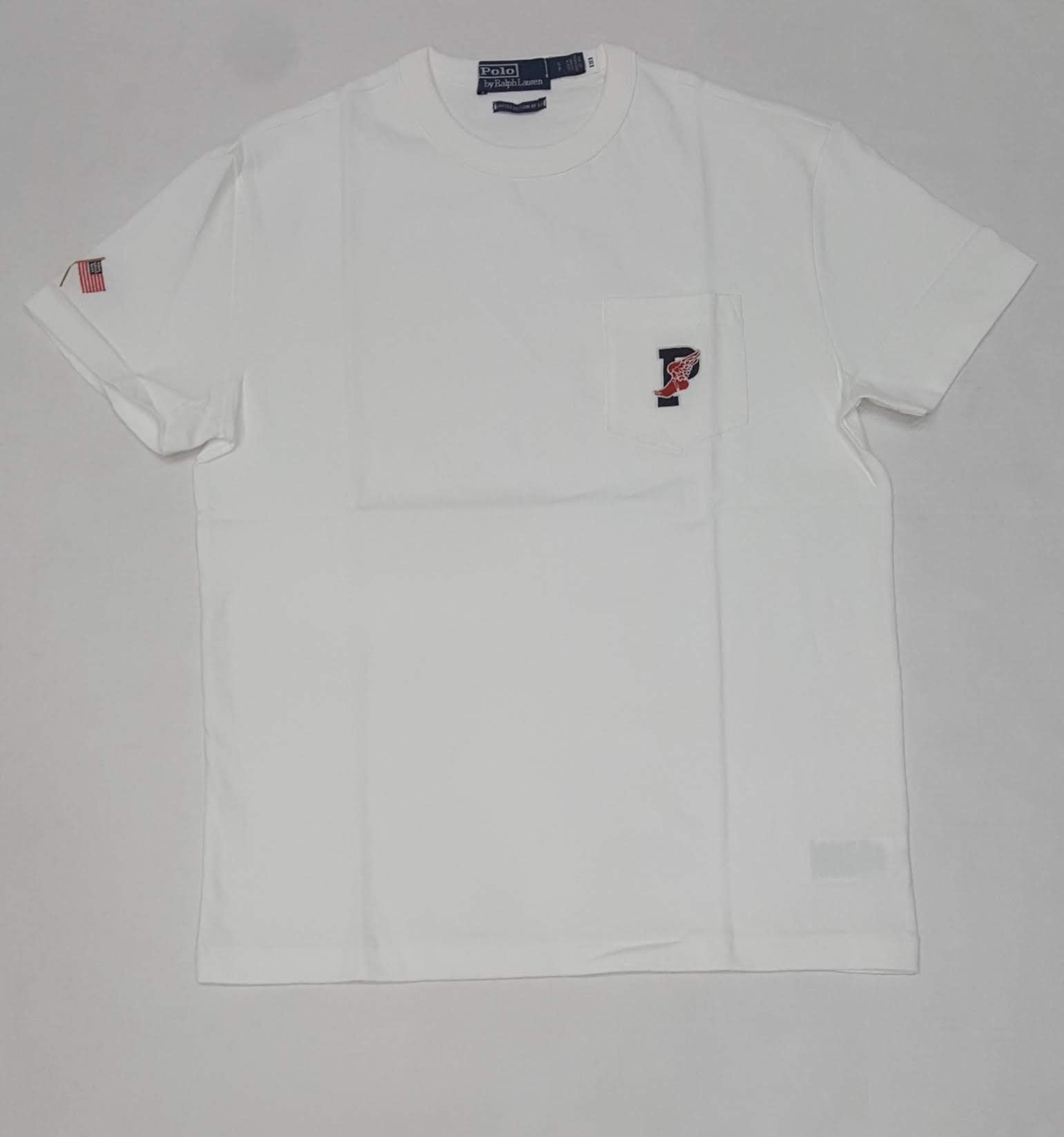 Nwt Polo Ralph Lauren White Tokyo Stadium P-Wing Tee