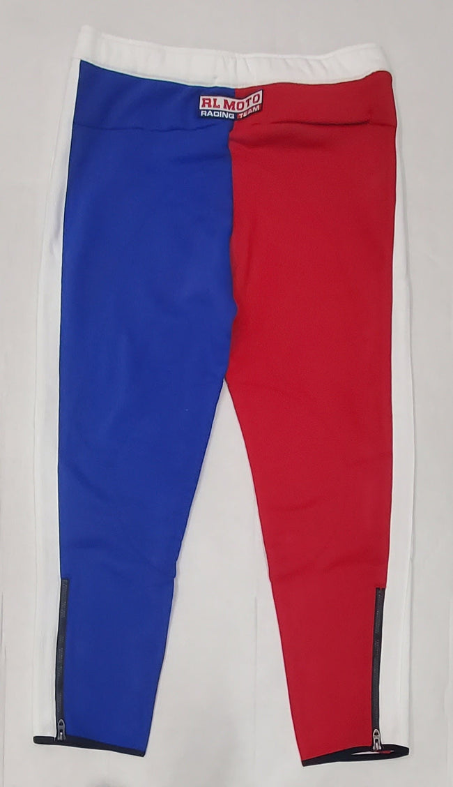 Nwt Polo Sport White/Red/Royal Blue Racing Joggers - Unique Style