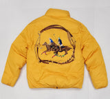 Nwt Polo Ralph Lauren Women's Yellow Equestrian Down Jacket - Unique Style