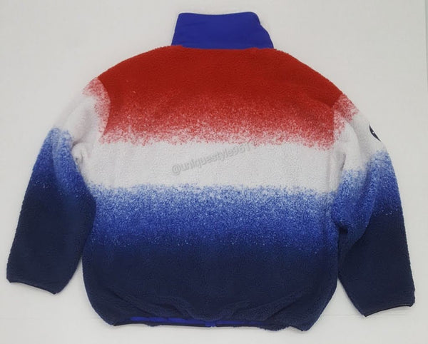 Nwt Polo  Ralph Lauren Team USA Zip Up Fleece Sweatshirt - Unique Style