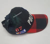 Nwt Polo Ralph Lauren Black/Plaid Racing Embroidered/Patches Adjustable Strap Back Hat - Unique Style