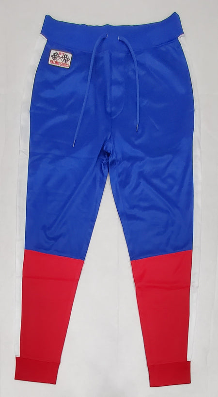 Nwt Polo Ralph Lauren Royal Blue /White with White Small Pony Track Pants