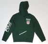 Nwt Polo Ralph Lauren Green 1967 K-Swiss Pullover Hoodie with Matching Green 1967 K-Swiss Joggers - Unique Style