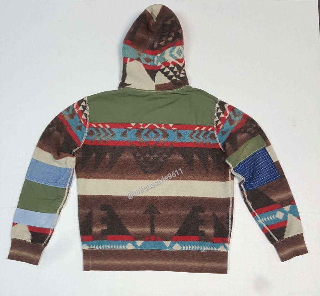 Nwt Polo Ralph Lauren Southwestern Fleece Hoodie | Unique Style