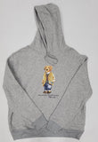 Nwt Polo Ralph Lauren Grey Wading Jacket Teddy Bear Hoodie - Unique Style