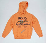 Nwt Polo Big & Tall Orange Equestrian Hoodie - Unique Style