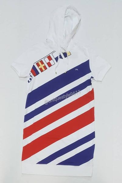 Nwt Polo Ralph Lauren Women's Flag Stripes Dress - Unique Style