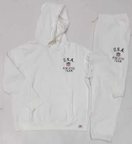 Nwt Polo Ralph Lauren Navy Signal Squadron US-RL Hoodie With Matching Navy US-RL Naval Joggers