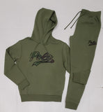 Nwt Polo Ralph Lauren Olive Script Camo Hoodie With Matching Joggers - Unique Style