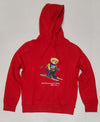 Nwt Polo Ralph Lauren Red Ski Bear Hoodie - Unique Style