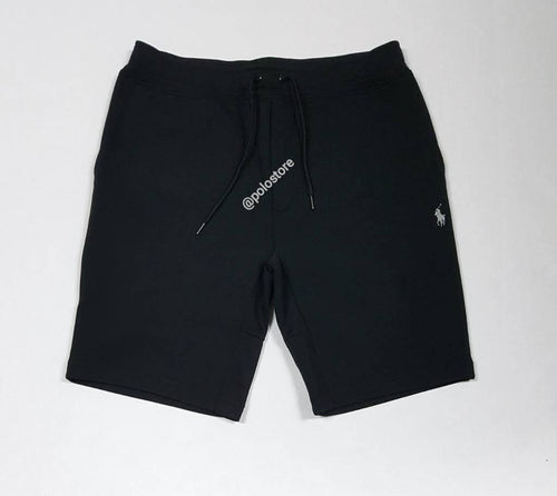 Nwt Polo Big & Tall Black Double Knit Small Pony Shorts - Unique Style