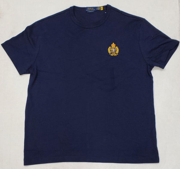 Nwt Polo Ralph Lauren Navy Crest Classic Fit Tee - Unique Style