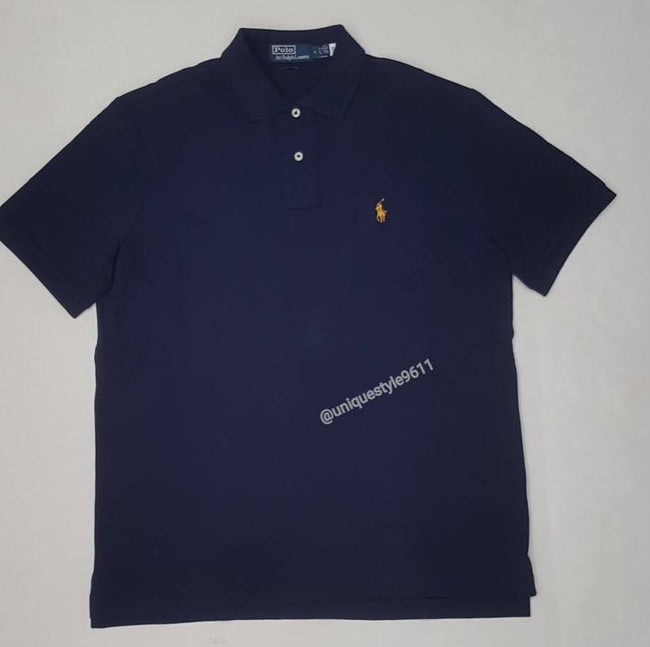 Nwt Polo Ralph Lauren Navy Racing Stables R.L,P.C Classic Fit Polo - Unique Style