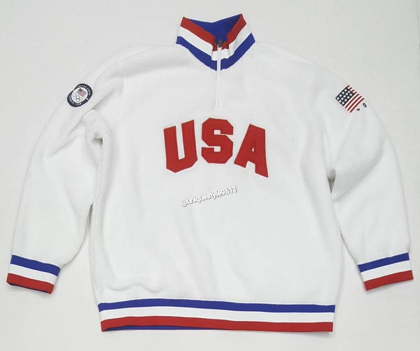 Polo Ralph Lauren Team USA Half Zip Fleece - Unique Style