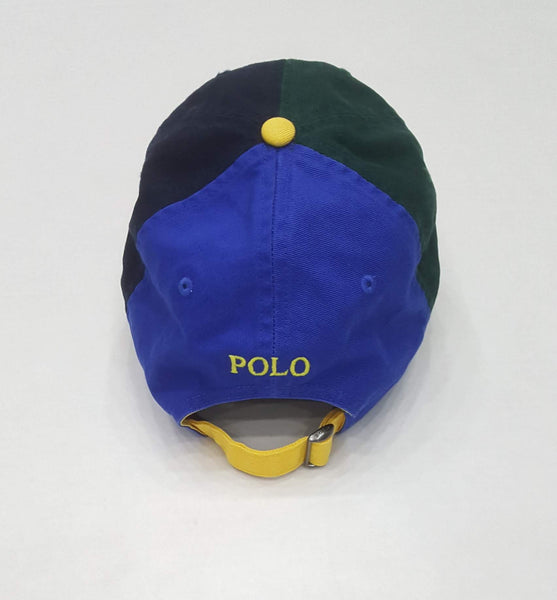 Nwt Polo Ralph Lauren Color Block Small Pony Hat - Unique Style