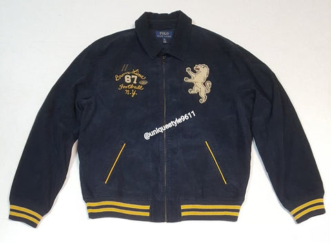 Nwt Polo Ralph Lauren Bronx Footballs RL-67 Lions Corduroy