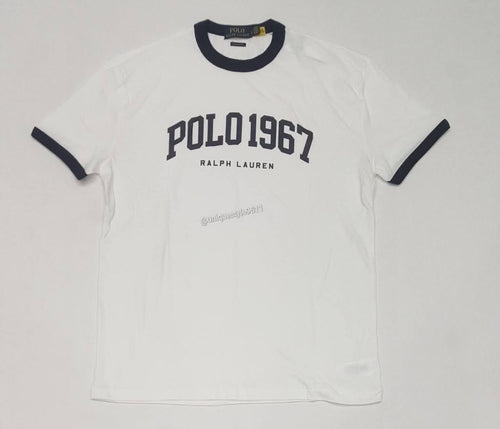 Nwt Polo Ralph Lauren White 1967 Classic Fit Tee - Unique Style