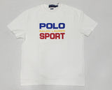 Nwt  Polo Sport White/Red/Yellow Classic Fit Tee - Unique Style