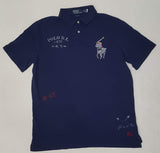 Nwt Polo Ralph Lauren Navy Big Pony  #67 Classic Fit Polo - Unique Style