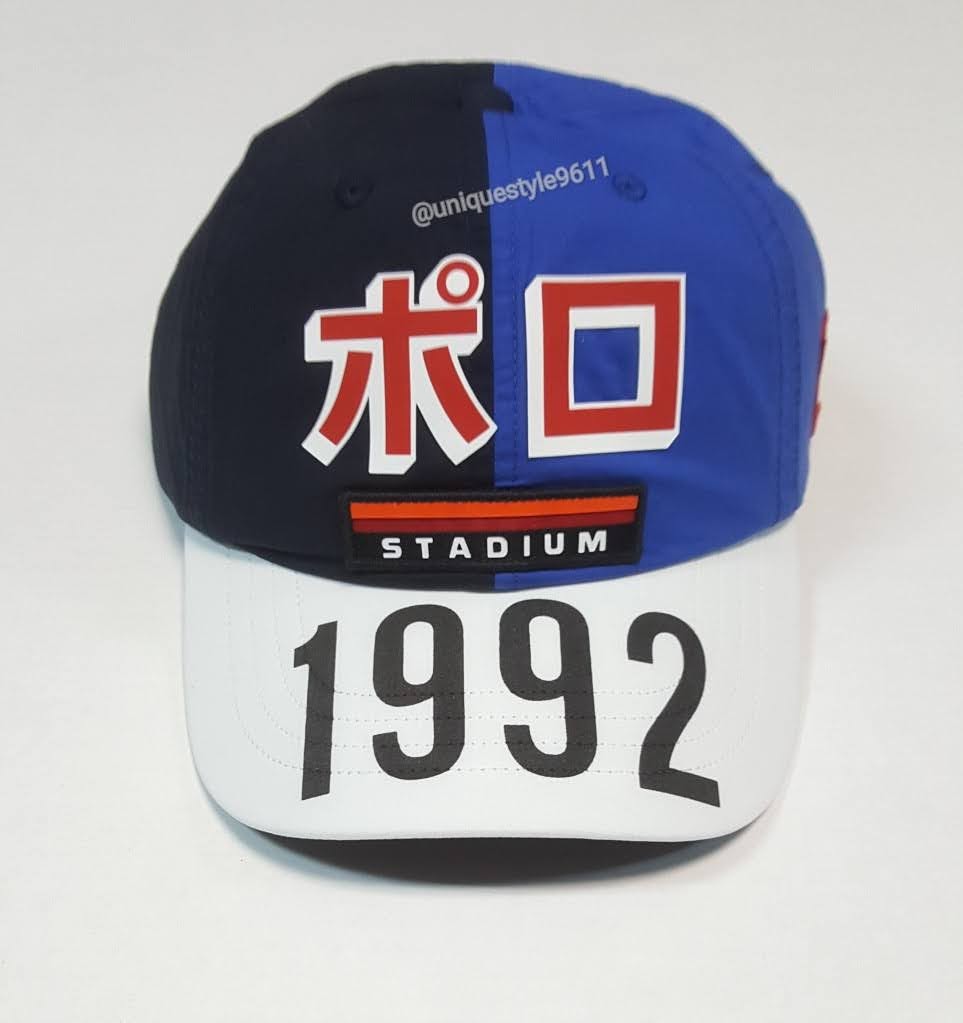 Nwt Polo Ralph Lauren Tokyo Stadium Adjustable Strap Back