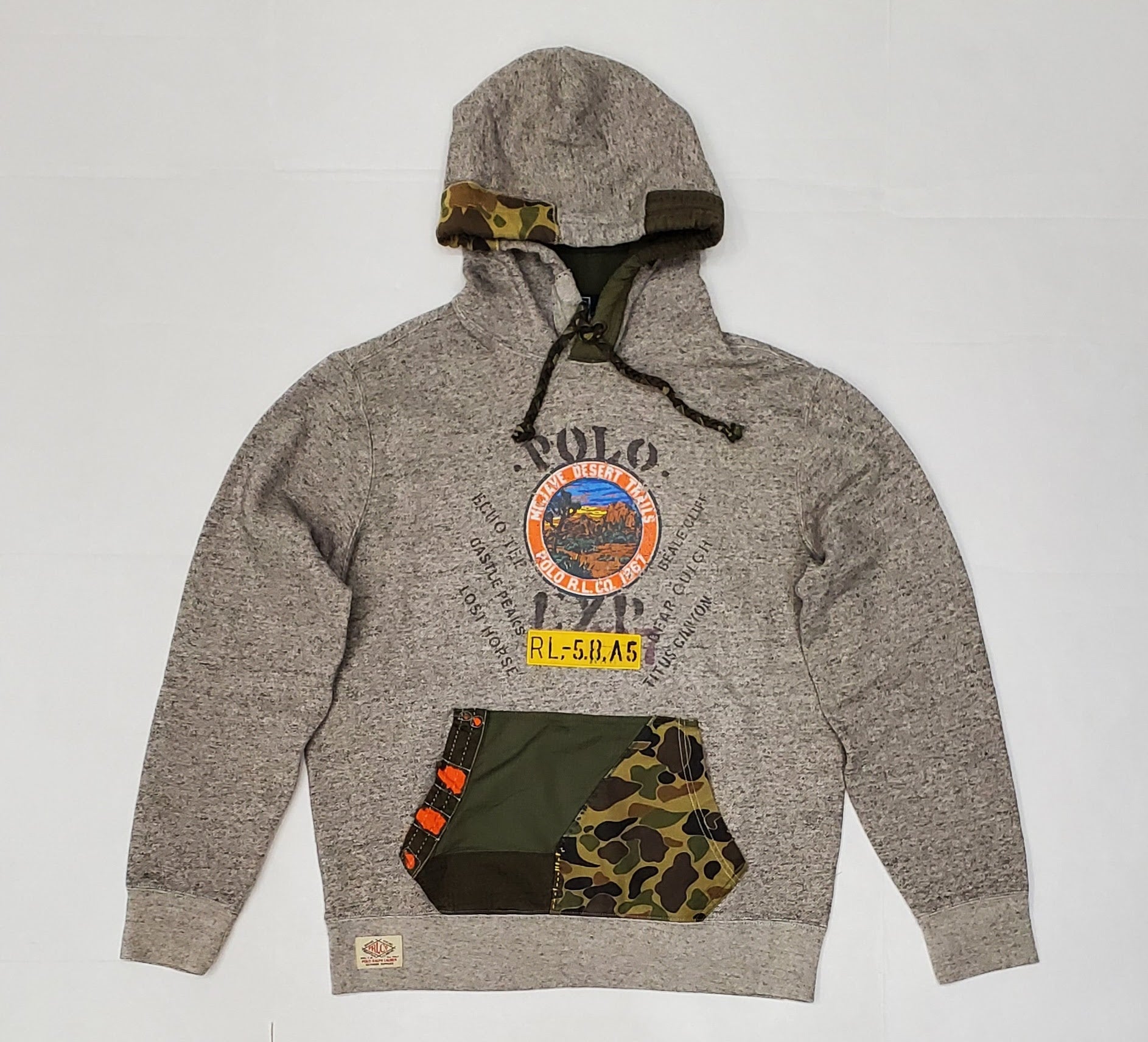 Nwt Polo Ralph Lauren Mojave Desert Trails Print Hoodie | Unique Style