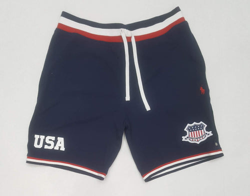 Nwt Polo Ralph Lauren Navy Polo USA Flag Shorts - Unique Style