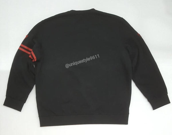 Nwt Polo Ralph Lauren Black/Red RL Track Sweatshirt - Unique Style