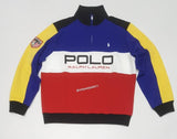 Nwt Polo Ralph Lauren Patch Half Zip Sweatshirt - Unique Style