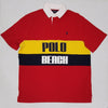 Nwt Polo Ralph Lauren Red/Yellow Polo Beach Classic Fit Polo - Unique Style