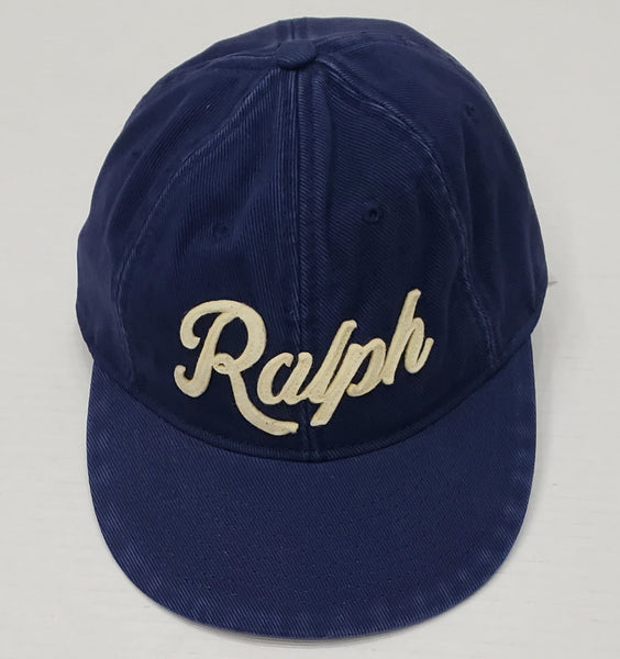Nwt Polo Ralph Lauren Navy 'Ralph' Adjustable Strap Back - Unique Style