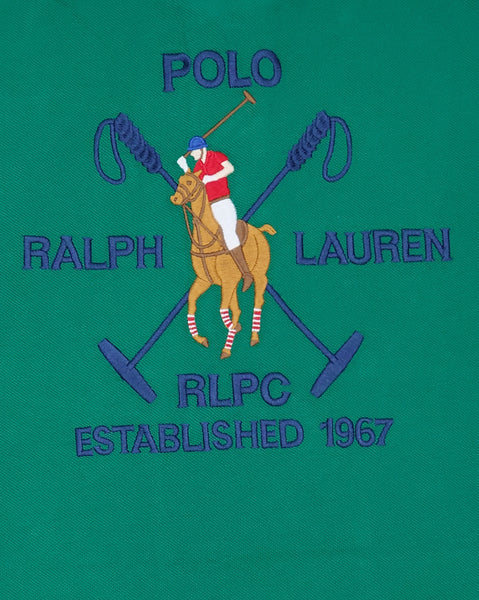 Nwt Polo Ralph Lauren Green Crest #3 Equestrian Classic Fit Polo - Unique Style